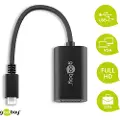 Goobay VGA / D-Sub / Analog - Svart - 0.2 m
