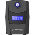 Powerwalker VI 800 STL, Linje-Interactive, 0,8 kVA, 480 W, Sinus, 162 V, 290 V