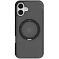 Torras Ostand Pro-etui for iPhone 16 (svart)