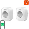 Gosund Wifi Smart Plug 16A Tuya-kompatibel 2-pakning