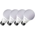 Yeelight - LED-lyspære - E27 - 9 W - RGB-lys - 2700-6500 K (en pakke 4)