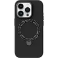 JOYROOM Dėklas PN-15L2 Case Dancing Circle, skirtas iPhone 15 Pro (juodas)