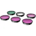 Sunnylife Filter For Insta360 Go 3/2 Actionkamera: Mcuv+cpl+nd4+nd8+nd16+nd32 6 Enheter