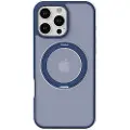 Torras Ostand Pro-etui for iPhone 16 Pro (blå)