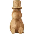 Dsignhouse x Moomin Dsignhouse x MoominTre Dekorasjon Muminpappa 10 cmNaturPyntetingFra Homeroom