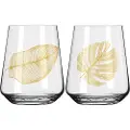 Ritzenhoff RitzenhoffSparkle Vattenglas No: 3 & 4 2-pFlerfargetDrikkeglassFra Homeroom