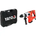 YATO YT-82127, SDS Plus, Sort, Rød, II, 3,2 cm, 3900 RPM, 5 J