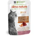 Almo nature Økonomipakke Almo Nature HFC Jelly Pouch 24 x 55 g - Tuna Fillet with Shrimps