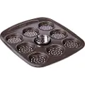 Pyrex Mini Asymmetrisk Pizzabrett I Karbonstål Trygt For Ovn 16x16 Cm