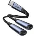 JOYROOM SY-C03 2-i-1 lydadapter - svart