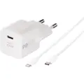 Vivanco Lightning/USB-C PD 20W Home Charger 1.2m