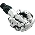 Shimano Pedaler Shimano M520S + plater (sølv)