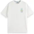 Scotch & Soda 180050 Relaxed Fit Kortarmet T-skjorte