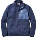 Passenger Offgrid 2.0 Zip 1/2 Recycled Sherpa Jacket blå