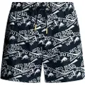 Red Bull Racing Rbr Abstract Print Badeshorts Boxer