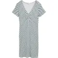Tom Tailor Easy Jersey Kort Ermet Kort Kjole