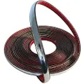Carpoint HP biltilbehør 2218522/ 18.812 Bilde dekorasjonsliste Krom (L x B) 8 m x 12 mm