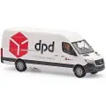 Busch 52634 H0 Personbil model Mercedes Benz Sprinter lang akselafstand, DPD