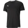 Puma teamLIGA Football Jersey Men, Sport, Black/White, L