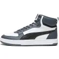 Puma Caven 2.0 Mid Sneakers, Shoes, White/Black/Strongray, 41