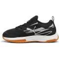 Puma Varion II Indoor Sports Shoes Youth, Shoes, Black/Cool Light Gray/Gum, 37