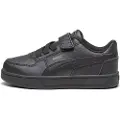 Puma Caven 2.0 Kids'Sneakers, Shoes, Black/Cool Dark Gray, 28