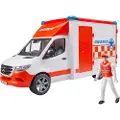 BRUDER Mb Sprinter Ambulance With Driver 02676 Byggespill