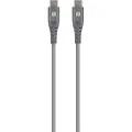 Teknikproffset USB-kabel USB 2.0 USB-C stik, USB-C stik 1.20 m Space-grå Rund, Fleksibel, Stof-beklædning SKCA0017C-C120CN
