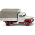 Wiking 034504 H0 Lastbiler model Hanomag L 28 lastvogn - vinduesgrå