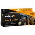 Vallejo 70.182, 17 ml, Svart, Brun, Sand, Matte, Flaske