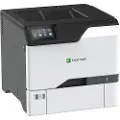 Lexmark CS735de - Skriver - farge - Dupleks - laser - A4/Legal - 1200 x 1200 dpi - opp til 50 spm (mono) / inntil 50 spm (farge) - kapasitet: 650 ark - USB 2.0, USB 2.0 vert, Gigabit LAN