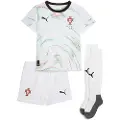 Puma Portugal 2025 Away Minikit Kids, Clothing, White/Black, 2-3Y