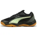 Puma Solarflash III Indoor Sports Shoes Youth, Shoes, Black/Fizzy Apple, 37.5