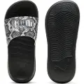 Puma Popcat 20 Snake Chic Slides Women, Shoes, Black/Silver, 37