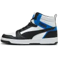 Puma Rebound Sneakers, Shoes, Black/White/Royal, 48