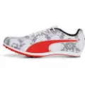 Puma evoSPEED Star 8 Track and Field Shoes, Shoes, Black/White/Red, 42