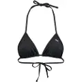 Puma Swim Women's Triangle Bikini Top, Clothing, Black, L