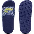 Puma Cool Cat Poised 2 Race Slides Youth, Shoes, Blue Crystal/Lemon Sherbert/Cool Weather, 37