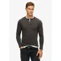 Superdry Slub Grandad Langarmet T-skjorte