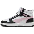 Puma Rebound Sneakers, Shoes, White/Rose Mauve/Black, 37