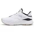 Puma SOFTRIDE Mayve Running Shoes Women, Shoes, White/Black/Silver, 35.5