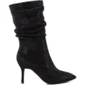 Xti for woman. 14302301-NEGRO Boots 143023 black (40), 5 to 8 cm, Zip, Casual