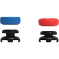 IPEGA PG-P5029 Silikon tommelhetter for PS5/PS4 - 4 stk. - Rød/blå
