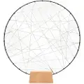 Konstsmide KonstsmideRund metalldekor 160 LED 64 cmSvartDekorativ julebelysningFra Homeroom