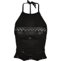 Urban Classics Crochet Ermeløs Topp