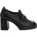 Carmela for woman. 16184901-NEGRO Leather Moccasins 161849 black (40), 5 to 8 cm, None, Casual