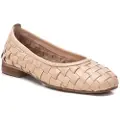 Carmela for woman. 16166201-BEIGE Ballerinas 161662 beige (39), Leather, Brown, Flat, None, Casual, Classic