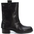 Xti for woman. 14341401-NEGRO Ankle boots 143414 black (36), Flat, Zip, Casual