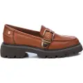 Carmela for woman. 16190702-CAMEL Leather moccasins 161907 brown (41), Flat, None, Casual
