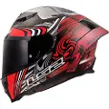 LS2 Ff807 Dragon Enthum Fullface-hjelm